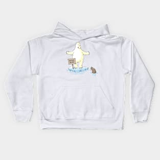 Bear Hugs For Food Kids Hoodie